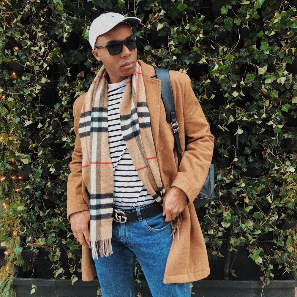 All Saints Oversized Striped Long Sleeve T-shirt